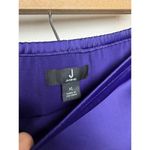 Jason Wu Purple Satin Tiered Skirt Sz. XL Photo 5