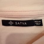 Satva Movement Sarana Embroidered Blossom Sweatshirt Women's Medium Blush Yoga Pink Photo 9