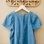 Madewell  Denim Popover Swing Top Blue Sz XS/S Photo 6