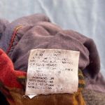 Vintage Native American Women’s Jacket Zip Patches Americas Tribal Theme Sz XL Red Photo 8