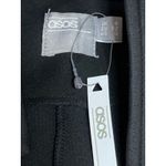 ASOS NEW Black White Colorblock Long Sleeve Collared Belted Mini Blazer Dress 0 Photo 3