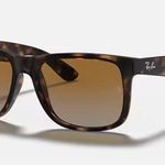 Ray-Ban Polarized Justin “Matte Havana” Photo 0