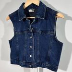 Vintage Rockies Denim Vest – Women’s Medium – Y2K Western / Rodeo / Country Core Blue Photo 0