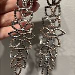 Thalia Sodi NWT Silver Statement Earrings Photo 4
