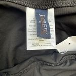 J.Crew NWT  Scalloped One-Piece Swimsuit in Solid Black BF041 Women's L Photo 7