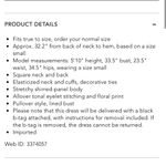 For Love & Lemons  White Floral Smocked Mini Dress WORN ONCE Photo 2