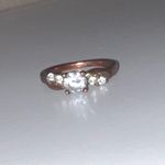 cluster diamond ring bronze Photo 0
