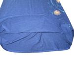 Horny Toad Blue Floral Print V Neck 3/4 Sleeve A Line Midi Dress Women Small Photo 5