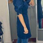 Betsey Johnson denim dress. Puff sleeve with back zipper closure S Photo 9