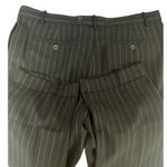 Ralph Lauren Polo by Pinstripe Wool Cuffed Pants with Suspender Buttons Size 14 Photo 4