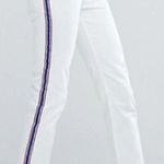 Monki White Jeans With Stripe Photo 1