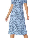 Draper James  Patsy midi dress bluebell magnolia size 14 Photo 0