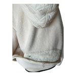 JoyLab NWT  Off-White Teddy Jacket with Hood Size L Photo 3