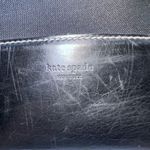 Kate Spade  Made in Italy Vintage Red Square Interior Canvas and Leather Shoulder Photo 3