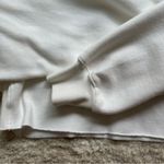 Aritzia TNA Cozy Fleece Boyfriend Cropped Hoodie White Size XS Photo 7