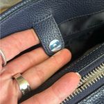 Kate Spade Authentic floral Thick Canvas/pebbled leather 3 compart. Satch/crosby Photo 11