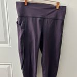Lululemon Purple Cropped Capri Leggings Photo 2