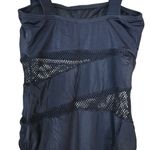 DKNY  Swim Women's 10 Black Mesh One Piece Swimsuit with Classic Tank Design Photo 6