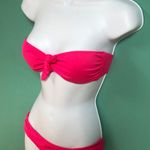 Victoria's Secret  Hot Pink Strapless Bikini Set Photo 3