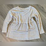 Babydoll Sweater Soft Comfy Women’s Small Grey Gray Photo 2
