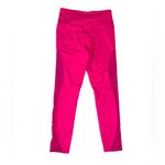Good American  size 2 xs hot pink crop leggings mesh cutout athletic prep Photo 1