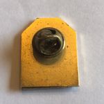 Vintage Gold Tone and Blue Hospital Volunteer 4500 Hours Service Pin Photo 4