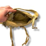 Vintage Y2K Canvas Shoulder Purse Bag Sand Beige Tan Khaki Pockets Flaps Photo 3