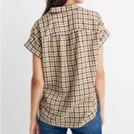Madewell  Central Popover Shirt- Carlton Plaid XXS Cotton Autumn Thanksgiving Photo 2