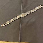 Mens Stainless Steel Cross Fold Over Clasp Bracelet Black Silver Gold Photo 5