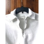 Abercrombie & Fitch Abercrombie Fitch XS Soft AF Collection Cropped Polo Shirt White Short Sleeve Photo 8