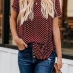 VICI NWOT Down to Earth blouse Photo 0