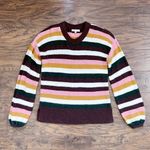 Madewell • Striped Payton Pullover Sweater in Coziest Yarn balloon sleeve Photo 1