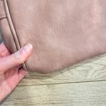 Anthropologie Pink Leather Tortoise Shell Handle Small Bag Photo 6