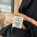 Djerf Avenue NWT Daily Tank Dress Ribbed Black logo embroidered mini bodycon Photo 8