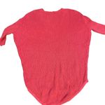 Express coral Knit Sweater Pink Photo 5