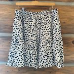 Alley Ruffled Tiered Skirt Black Size XL Photo 1