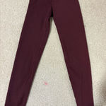 Maroon leggings Red Photo 0