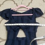 Reformation Reformed by  Fauna Midnight Blue Cutout boho Maxi Dress size small Photo 8