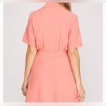 She & Sky  pink wrap dress NWT size small Photo 4