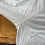 BP. Women's Ruffle Hem/Peplum White Bohemian Beach Top Size Small Long Length Photo 11