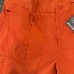 Eddie Bauer Women's Pants Size 16 Rust Orange Slightly Curvy Slim Straight Photo 5