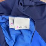 Athleta  Colorblock Caspian Racerback Athletic Dress Built in Bra~Med Petite 💛🎀 Photo 11