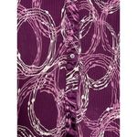 Apt. 9  Womens S Purple Shirt Circles Print Office Professional Stretch Feminine Photo 12