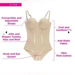 Maidenform  Ultra-Firm Convertible Body Shaper With Underwire Bra‎ Size 34C Photo 9