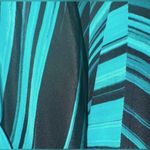 Elizabeth and James  Aqua Striped Silk Open-Back Dolman Mini Dress – Size 4 NEW Photo 9