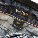 White House | Black Market Womens Jeans Noir Boot Cut Leg Dark Wash 8R Photo 2