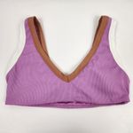 l*space L* Bikini Set Lala Top Vacay Bottom in Pink/Purple Size XL NWT Photo 1