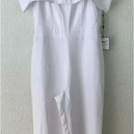 Laundry by Shelli Segal LAUNDRY White Jumpsuit NWT Photo 3