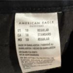 American Eagle  Black High Rise Skinny Kick Jeans- Size 10 Photo 5