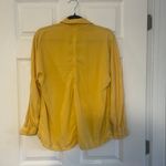 Cloth & Stone Anthropologie  Landry Buttondown gold Blouse Shirt Sz Small Photo 1
